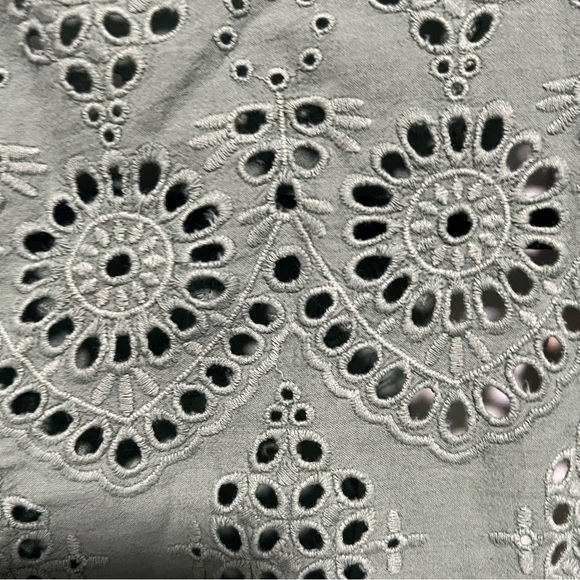 Sundance Moonlight Eyelet Jacket in Sage Green, New with Tags - Picture 8 of 9